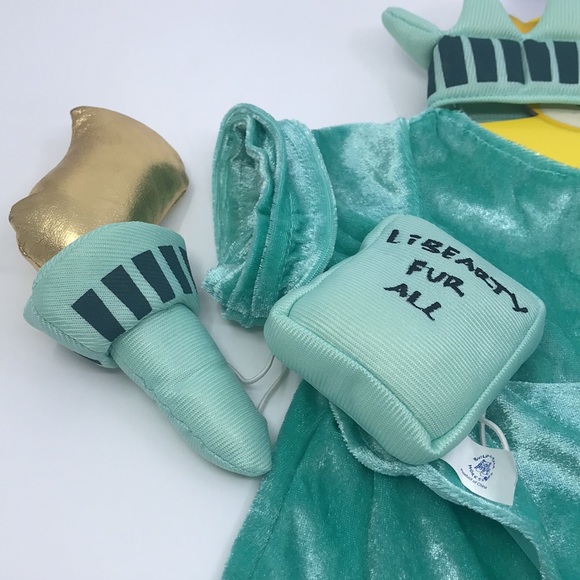 Build A Bear Statue of Liberty Outfit New Still With Original Tag - Picture 3 of 5